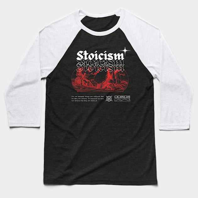 Aesthetic Stoicism Shirt Baseball T-Shirt by Epictetus